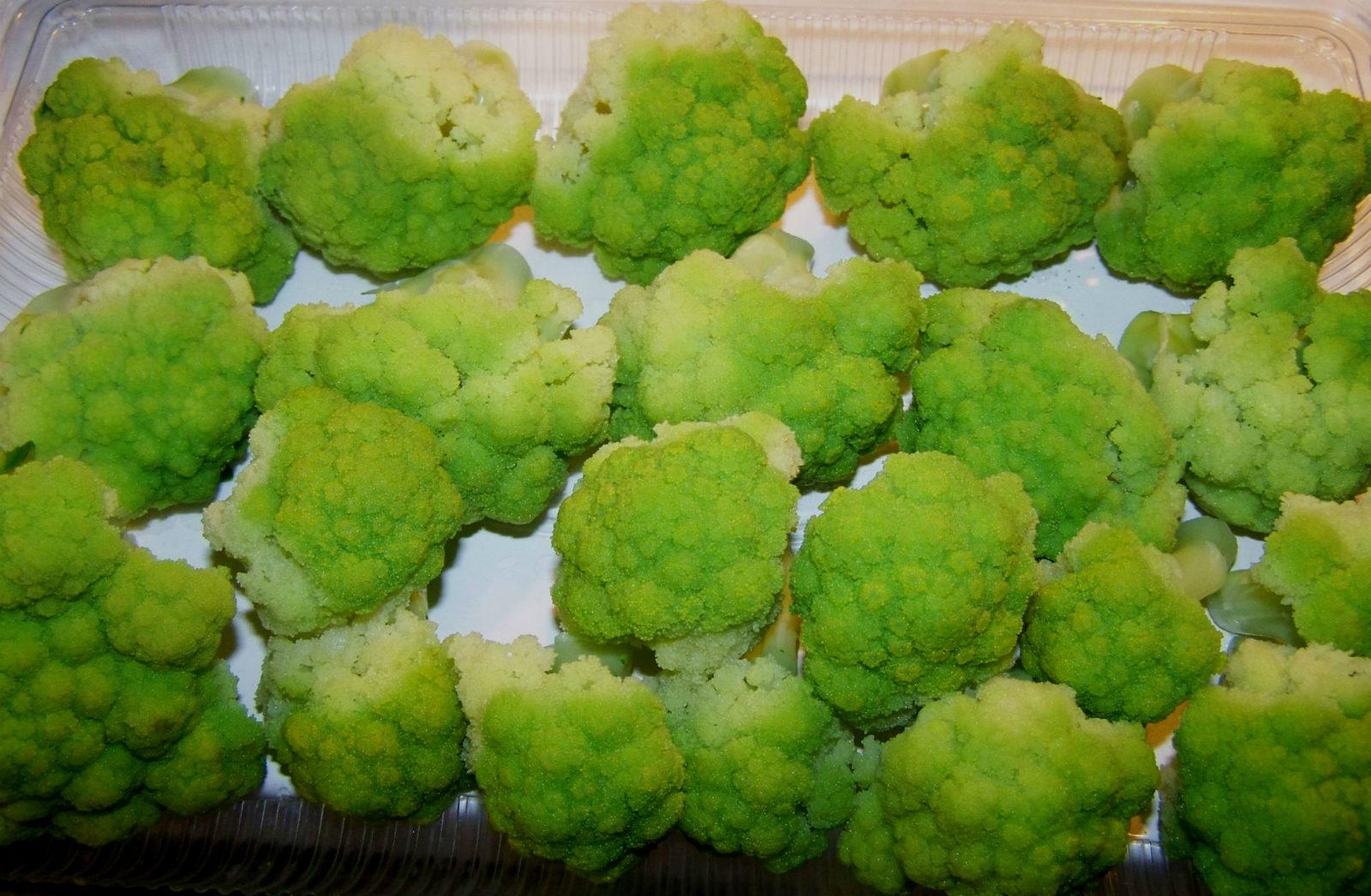 Рецепт приготовления замороженной цветной капусты