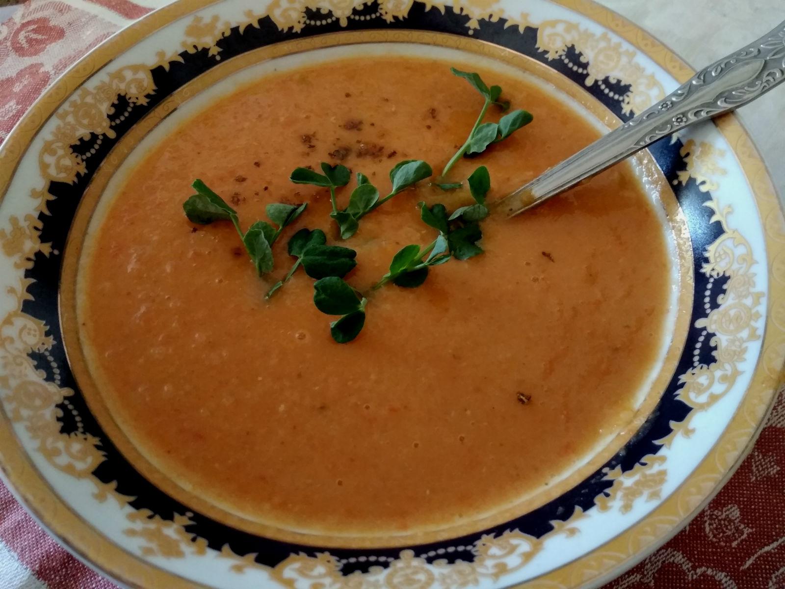 Суп-пюре и секреты красной чечевицы