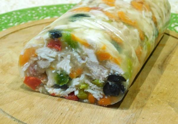 Колбаса праздничная цыплёнка